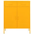 Lady Jillian -  Storage Cabinet Mustard Yellow 80x35x101,5 cm Steel - Model 2